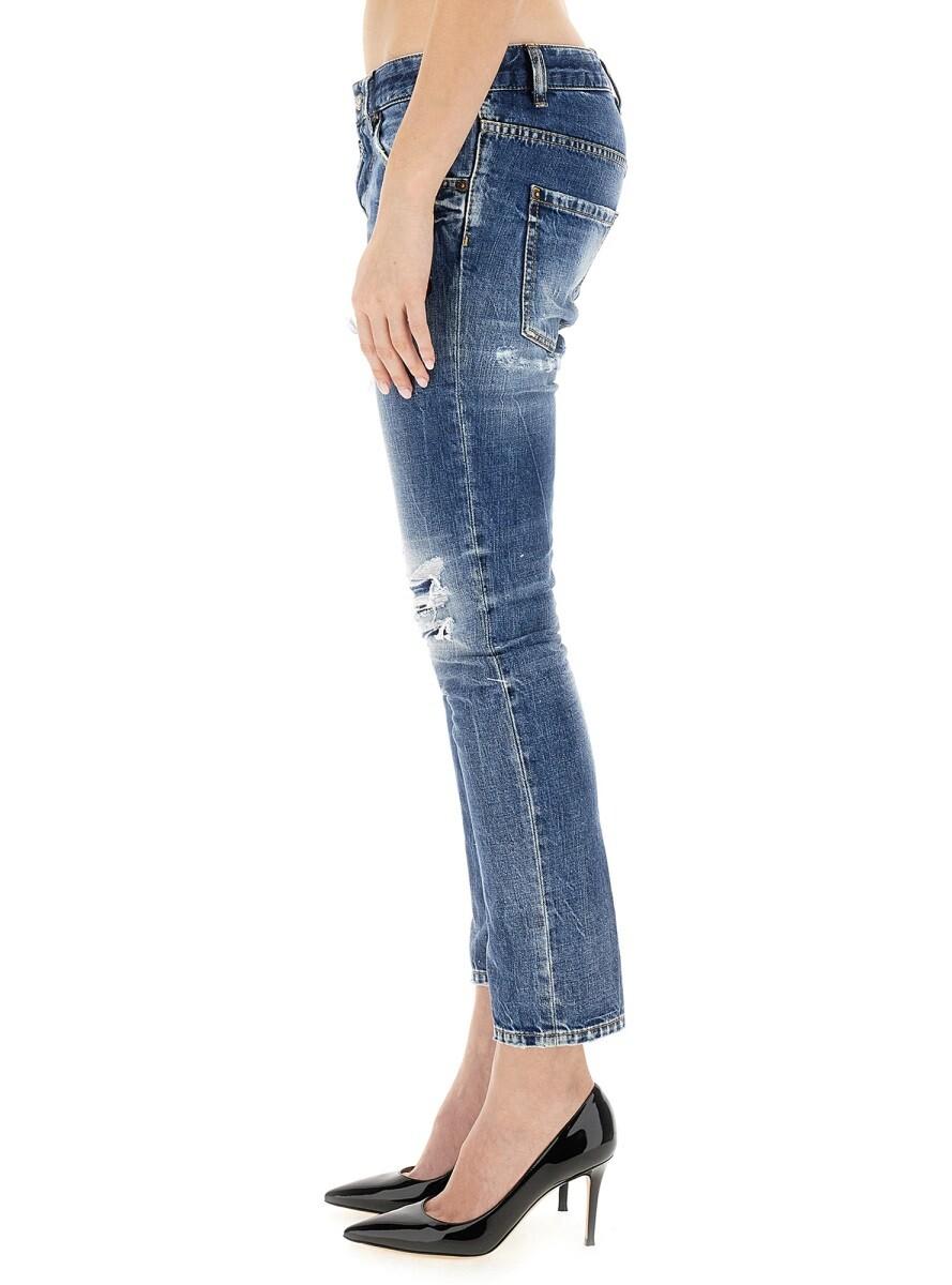 DSQUARED2 - Cool Girl Cropped Denim Jeans