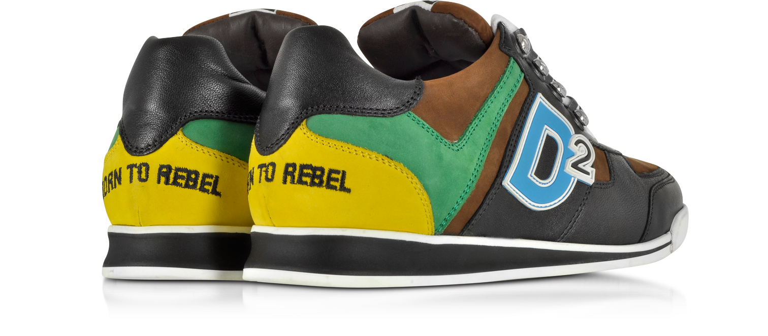 dsquared2 born to rebel sneakers