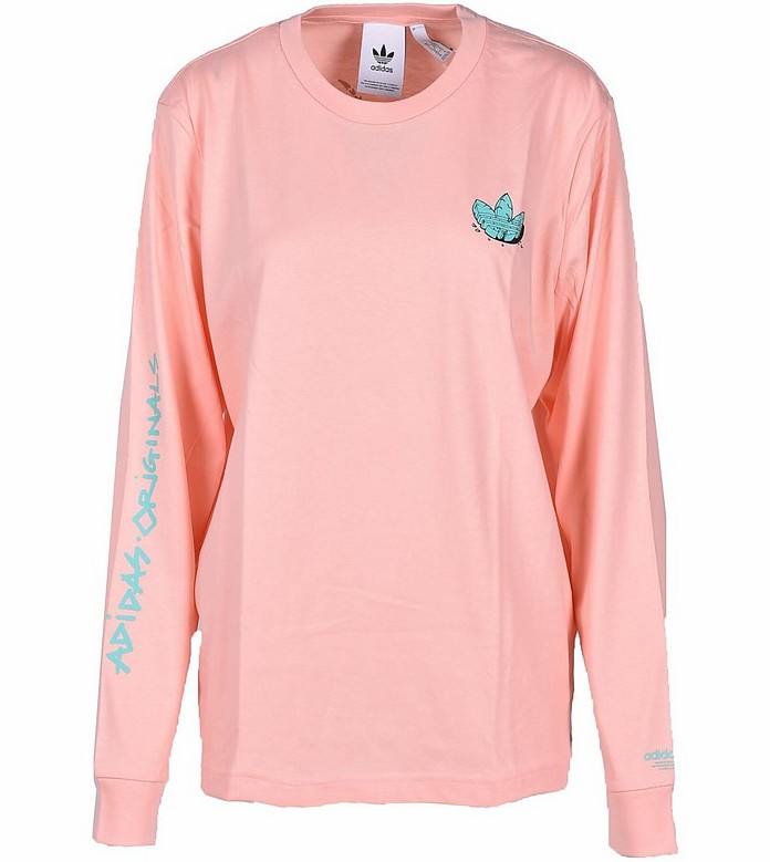 Women's Pink T-Shirt - adidas Originals