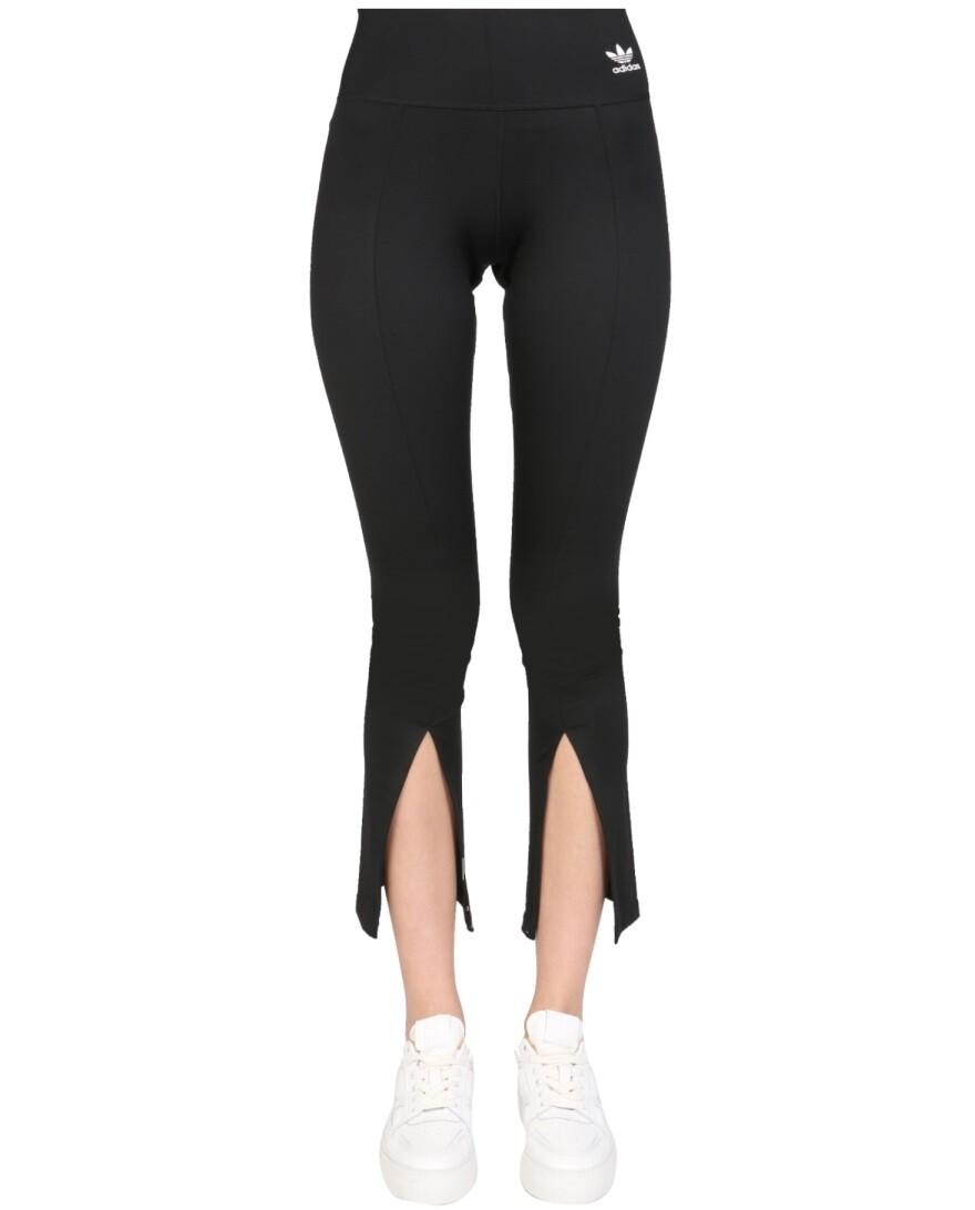 Adidas Flared fit High waisted Leggings With Front Slit women