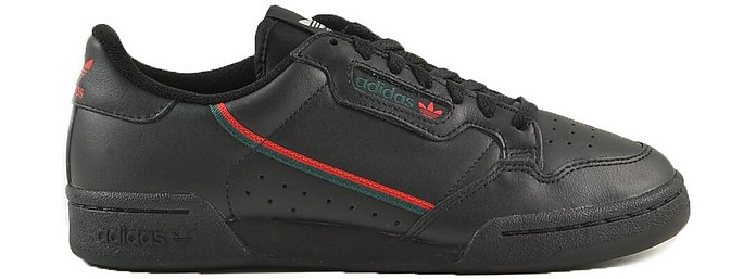 Black Leather Men's Sneakers - adidas Originals