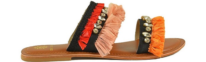 Women's Multicolor Sandals - De Siena