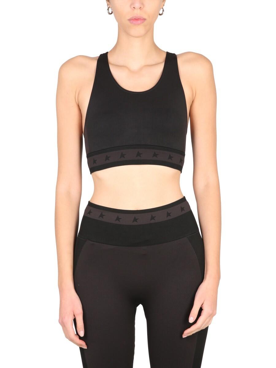 Golden Goose Crop Top With Logo L/XL at FORZIERI Canada