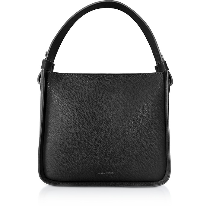 Duplo Medium Hammered Leather Top Handle bag - Le Parmentier