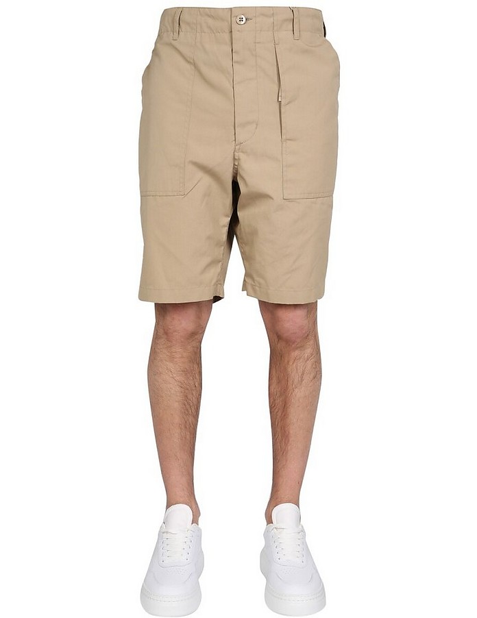 Cotton Bermuda Shorts - Engineered Garments