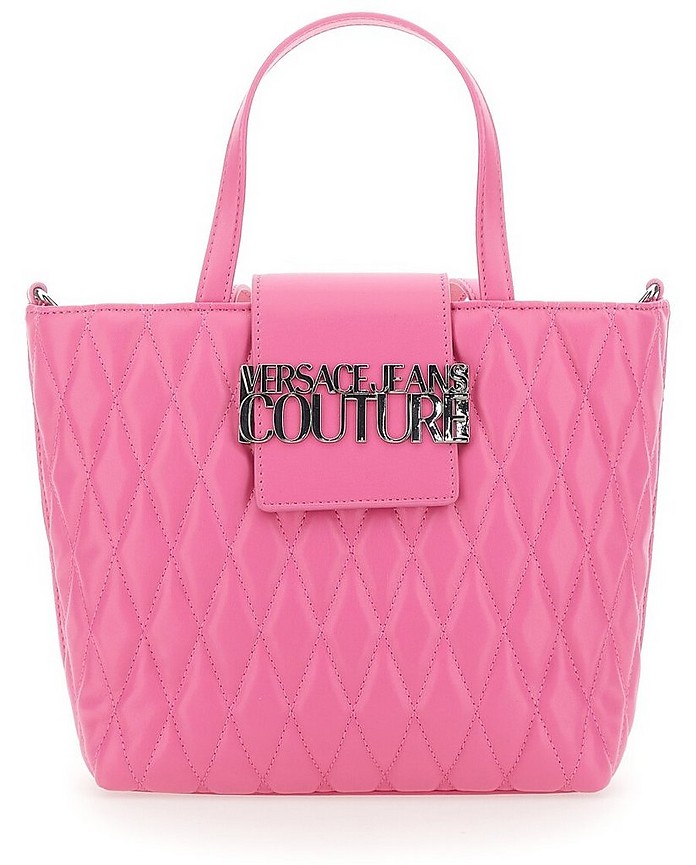 Quilted Bag With Logo - Versace Jeans Couture