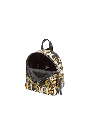 Gold Signature Print Small Backpack展示图