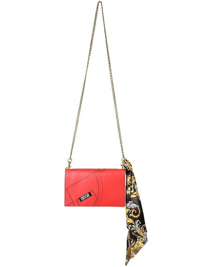 Shoulder Bag With Seam Print - Versace Jeans Couture