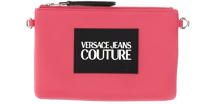 Clutch Bag With Logo - Versace Jeans Couture