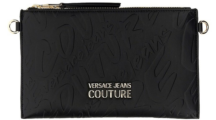 Bag With Embossed Logo - Versace Jeans Couture