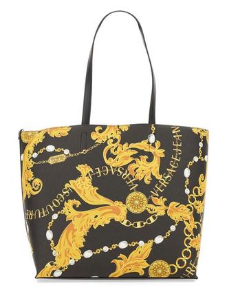 Versace Jeans Couture Tote Bag With V-Emblem at FORZIERI