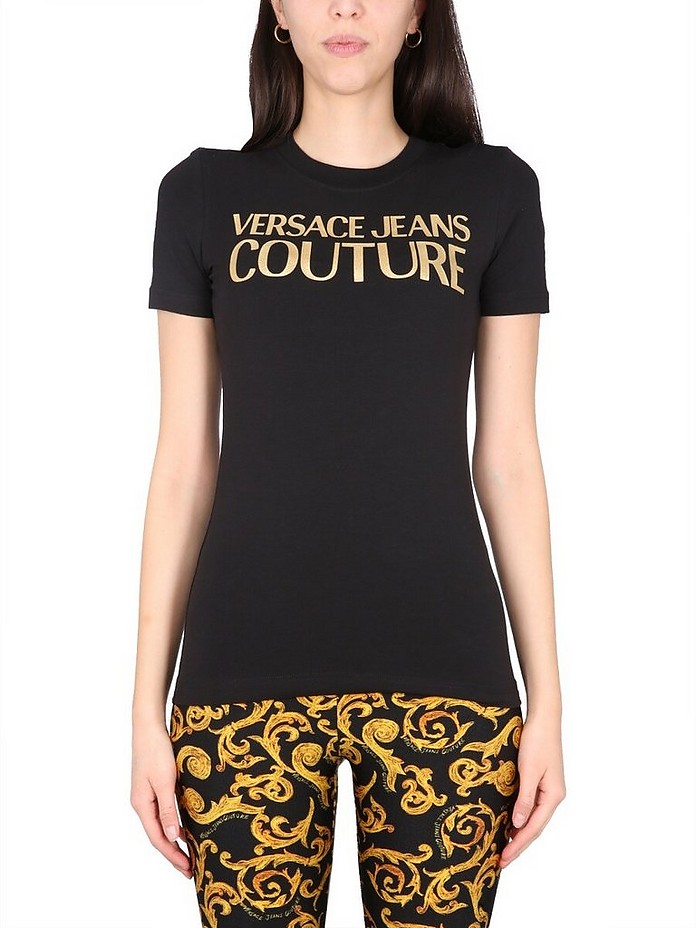 Versace Jeans Couture T-Shirt With Logo XS FORZIERI