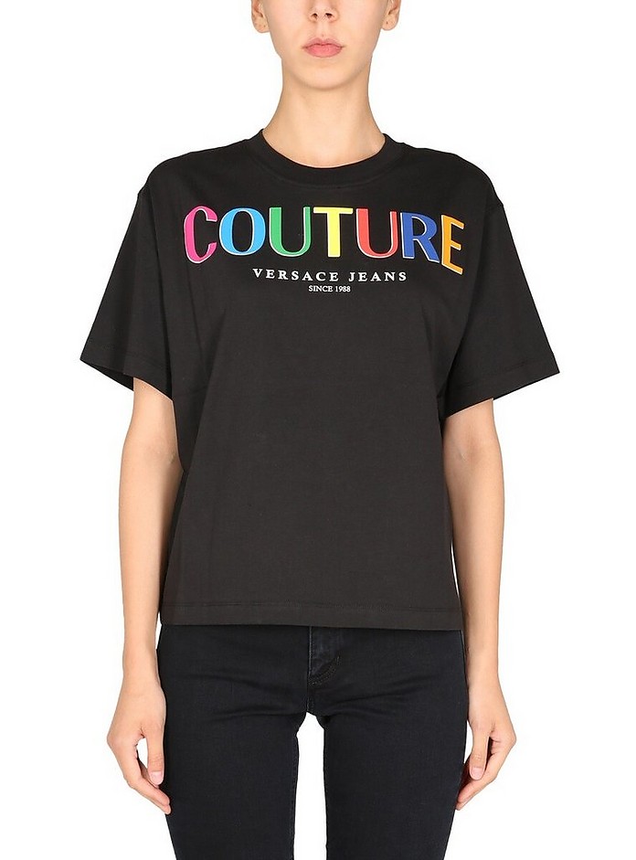 Crew Neck T-Shirt - Versace Jeans Couture