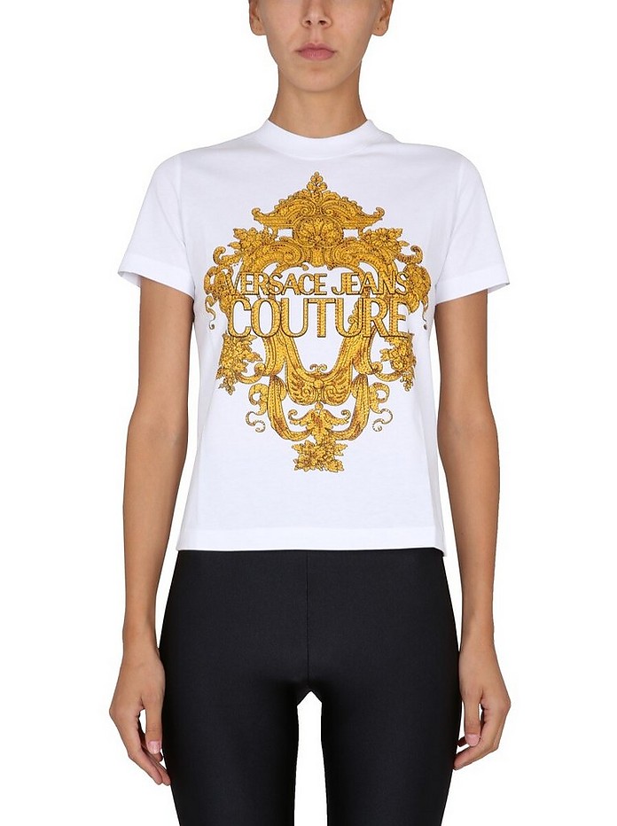 Baroque Print T-Shirt - Versace Jeans Couture