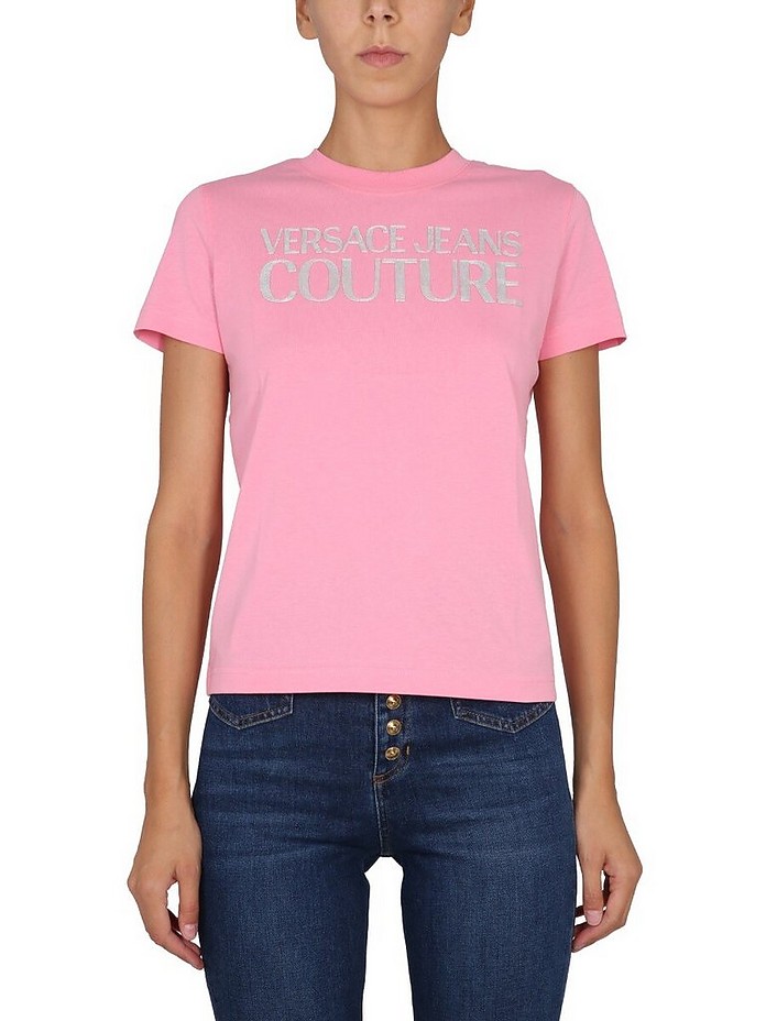 Logo Print T-Shirt - Versace Jeans Couture