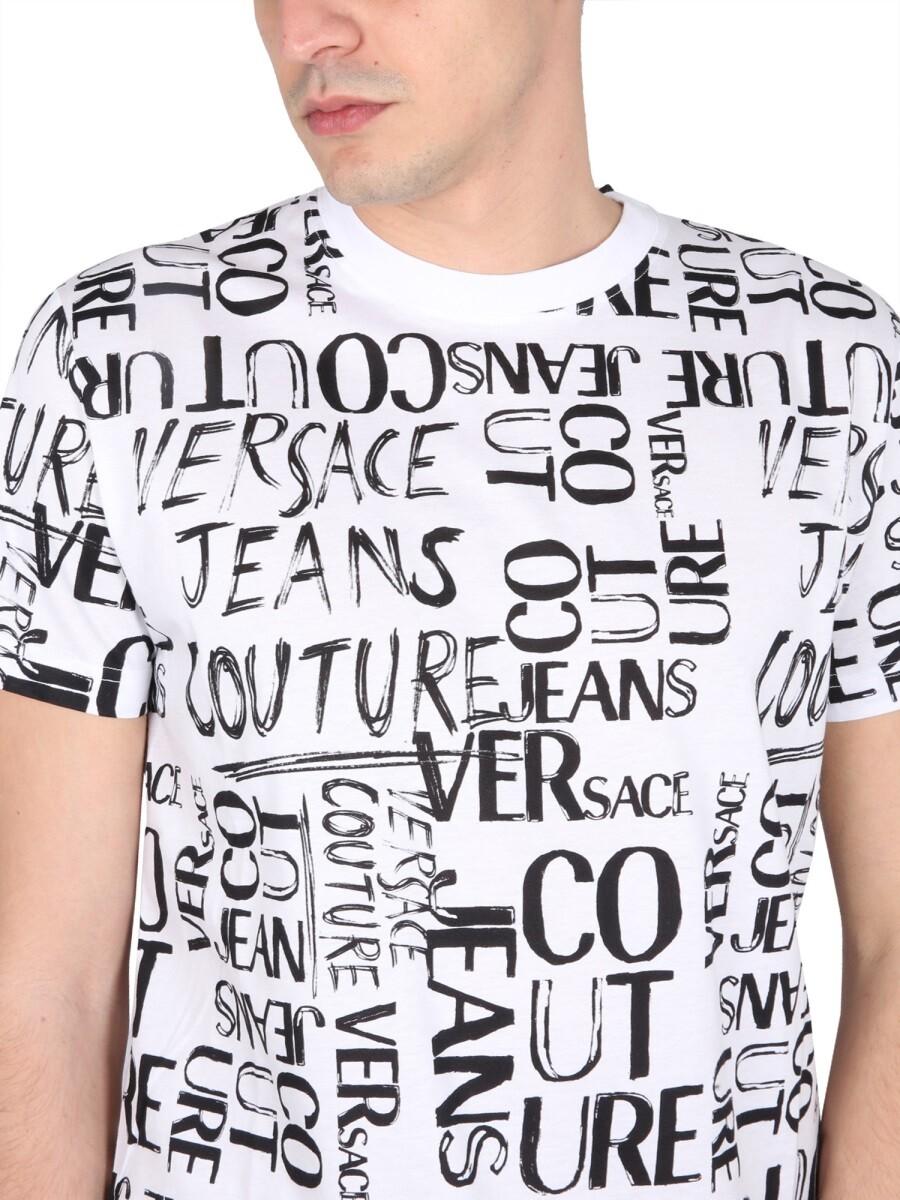 AHOKA【新品】ヴェルサーチ ジーンズクチュールTシャツ M（日本サイズでLサイズ程度）