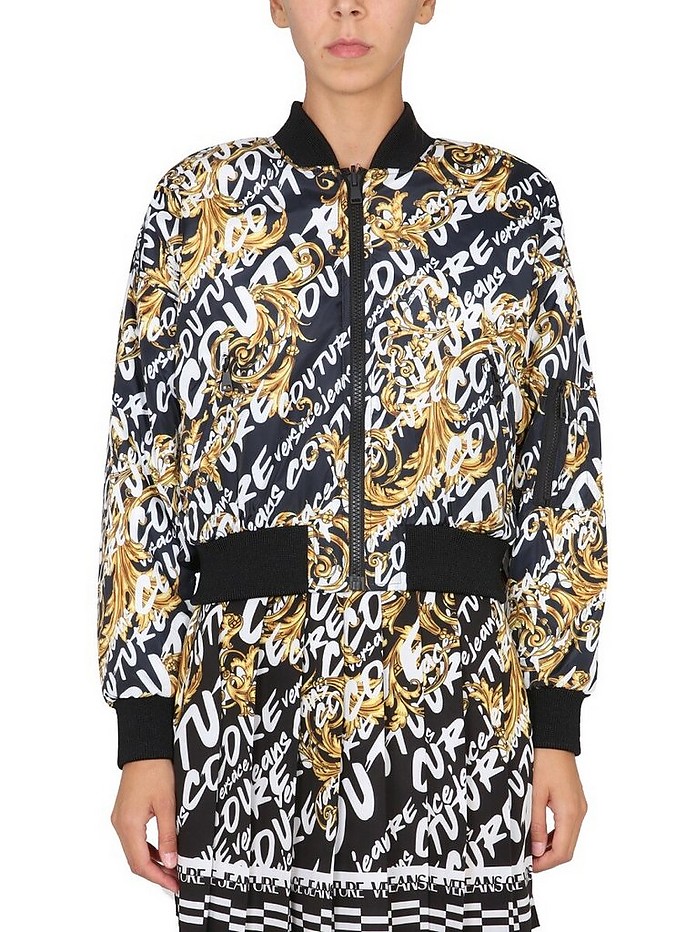 Reversible Bomber Jacket - Versace Jeans Couture
