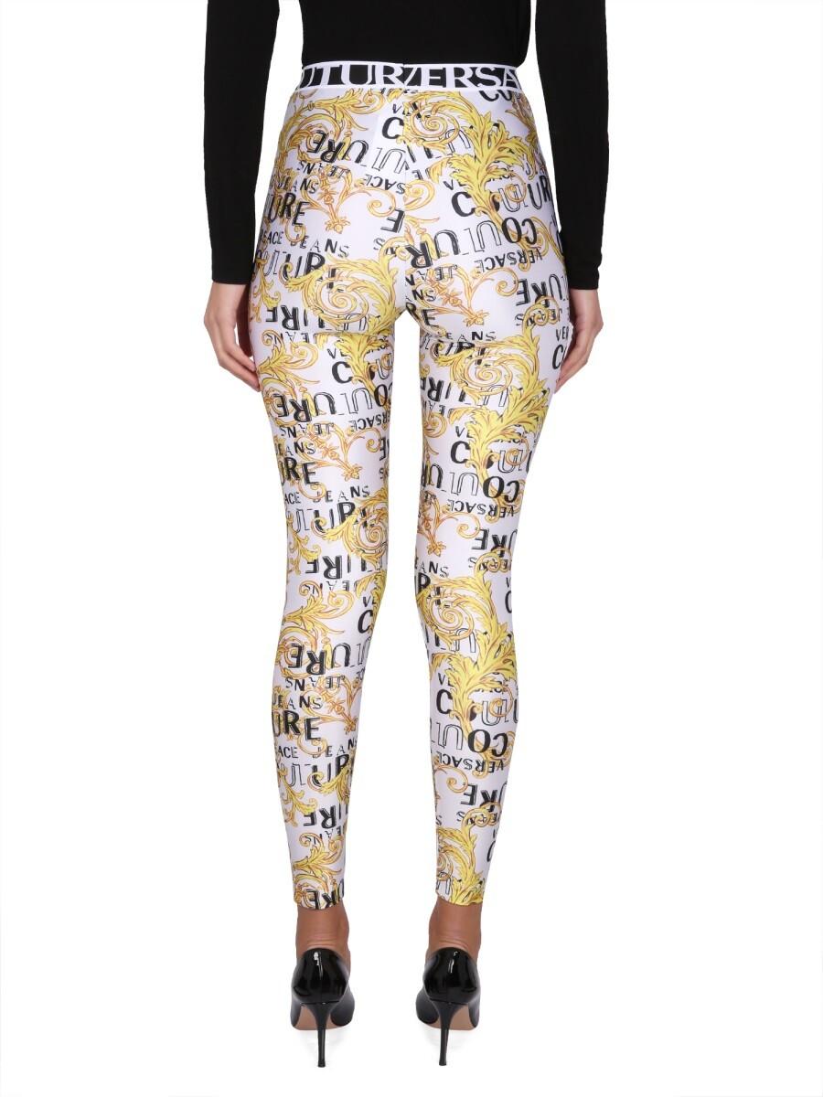 statisch roddel Sinewi Versace Jeans Couture Leggings With Print 40 IT at FORZIERI