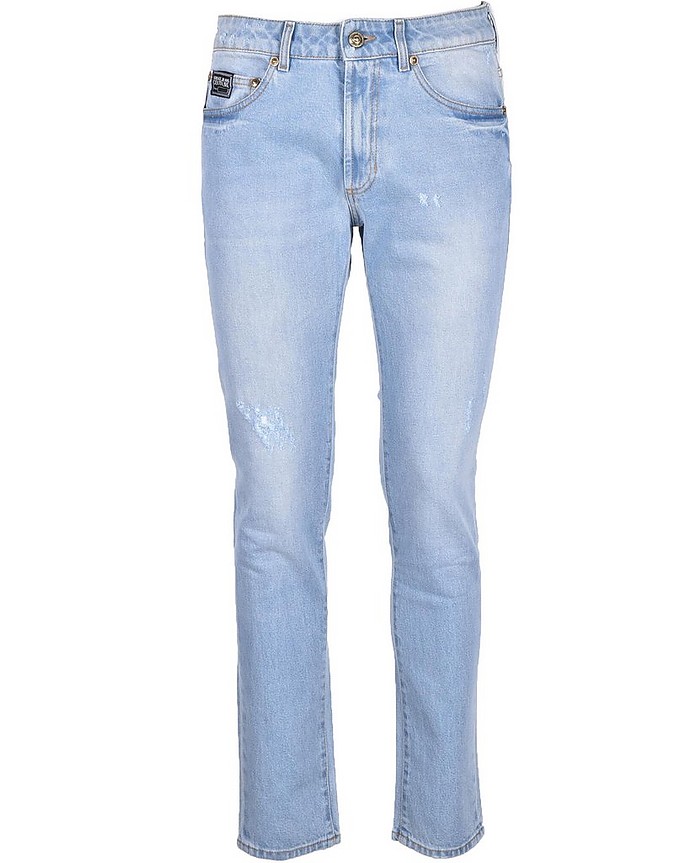 Men's Denim Blue Jeans - Versace Jeans Couture