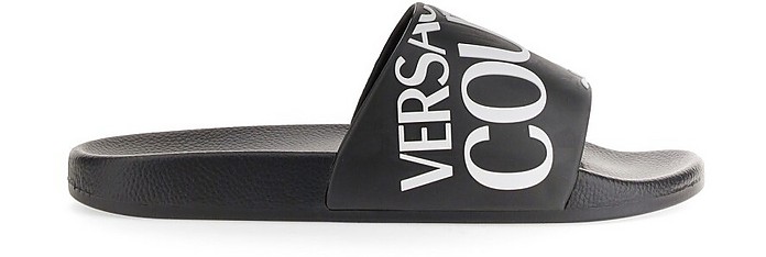 Slide Sandal With Logo - Versace Jeans Couture / ヴェルサーチジーンズクチュール