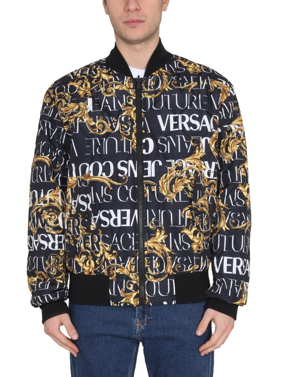 Versace Jeans Couture Shirt With Logo 46 IT at FORZIERI