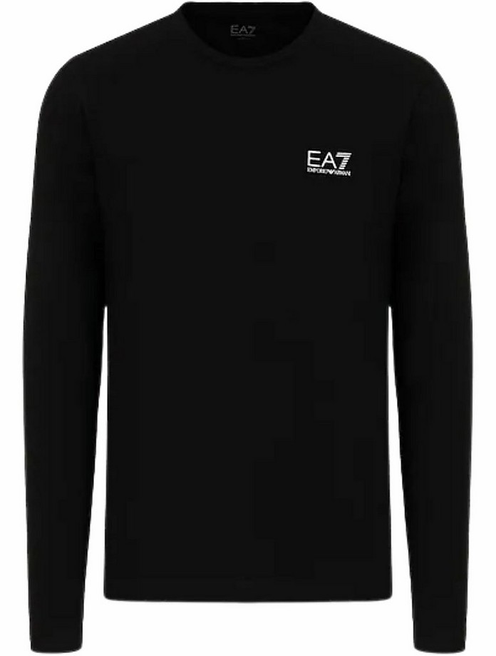 Men's T-Shirt W/Long Sleeve - EA7 Emporio Armani