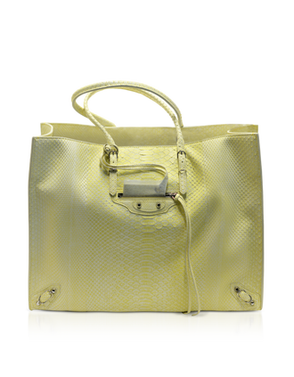 Suèi - Bag of Medium Size of Python, Lizard & Crocodile Leather - Green  Water - Handmade in Italy - Luxury Exclusive Collection - Avvenice
