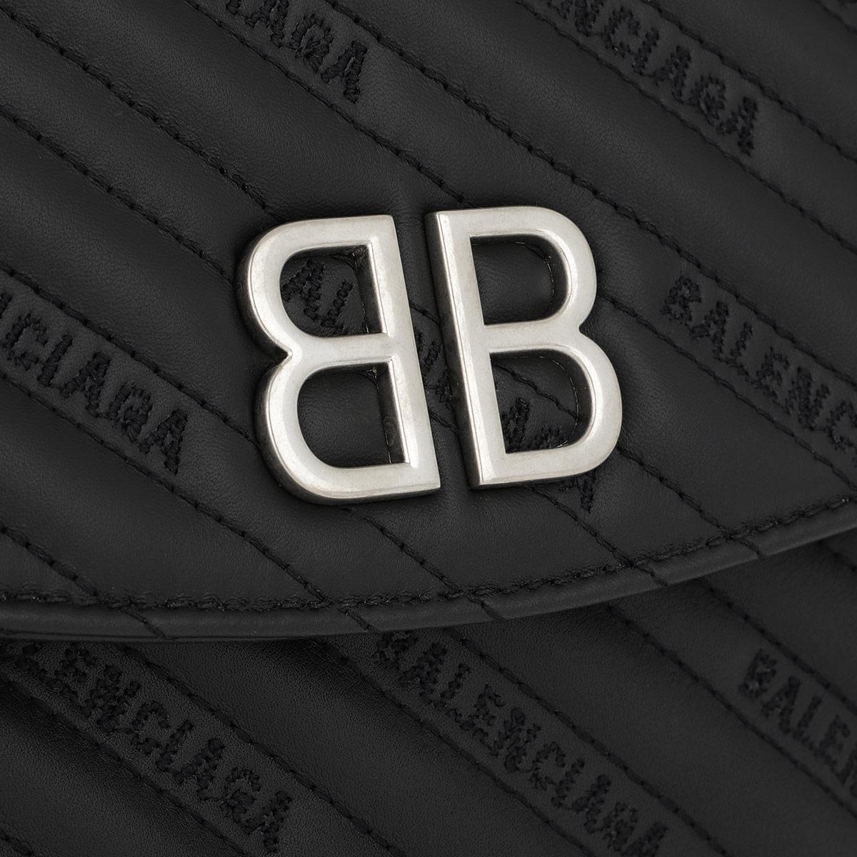 Balenciaga BB Chain Handbag Leather Small – STYLISHTOP