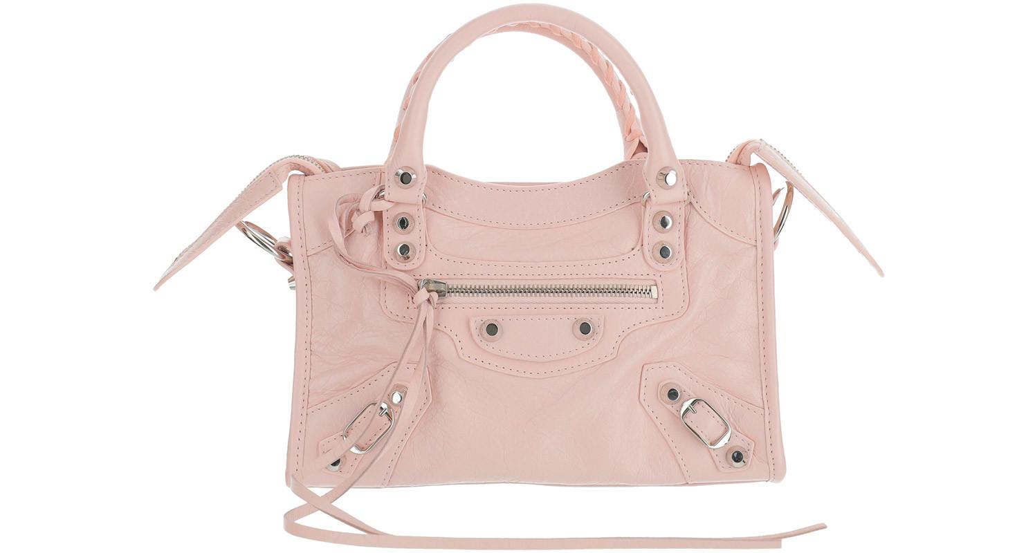 balenciaga pink mini bag