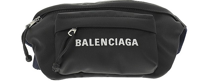 Black Nylon Belt Bag - Balenciaga