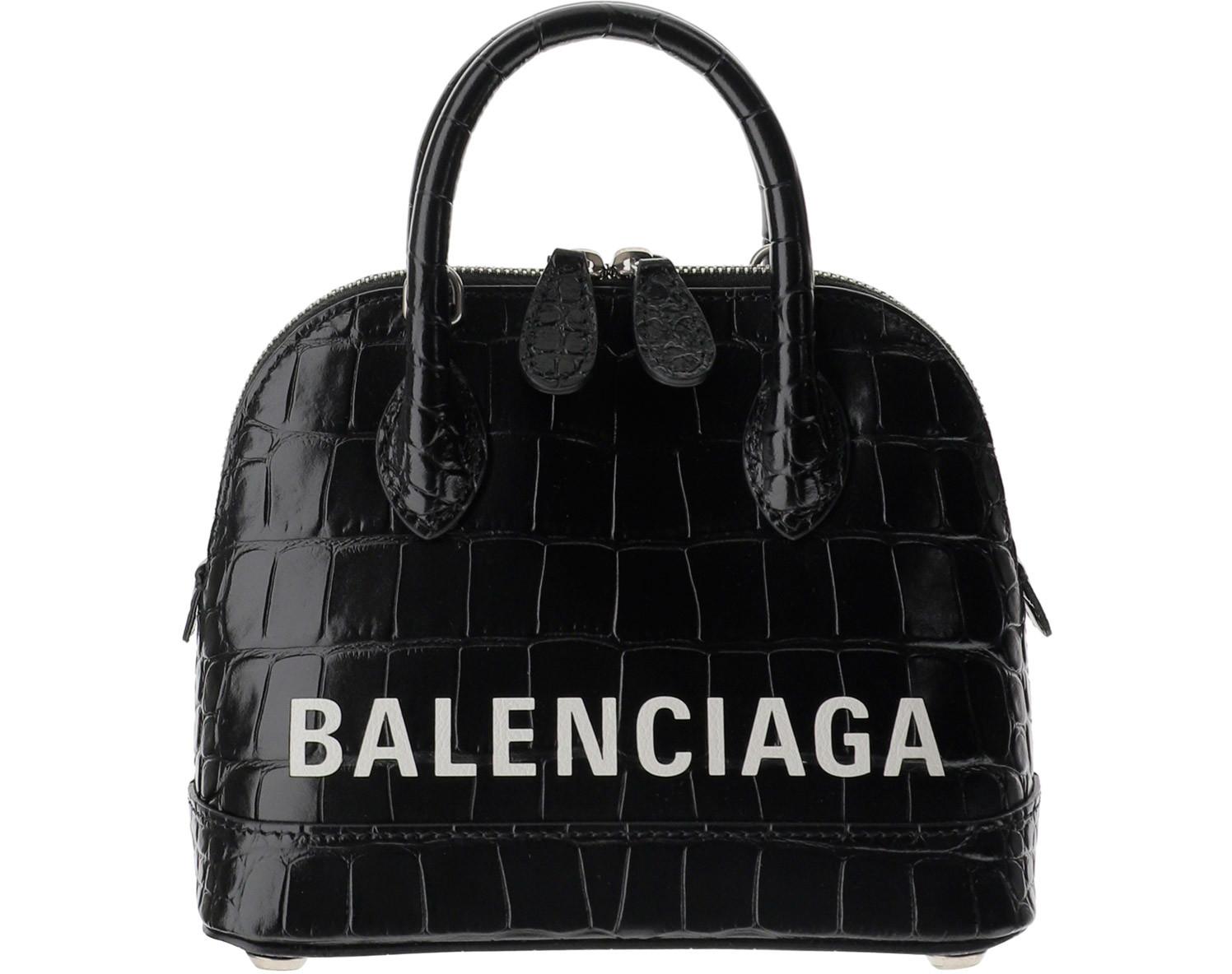 Balenciaga / バレンシアガ Black Croco 