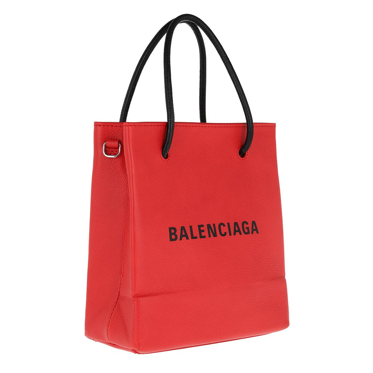Balenciaga Shopping Tote XXS Red/Black at FORZIERI