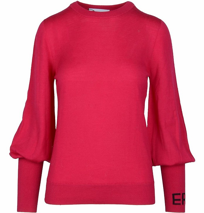 Women's Fuchsia Sweater - Erika Cavallini