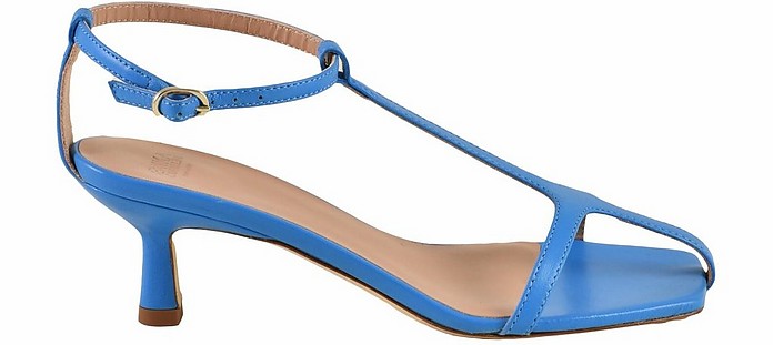Women's Light Blue Sandals - Erika Cavallini