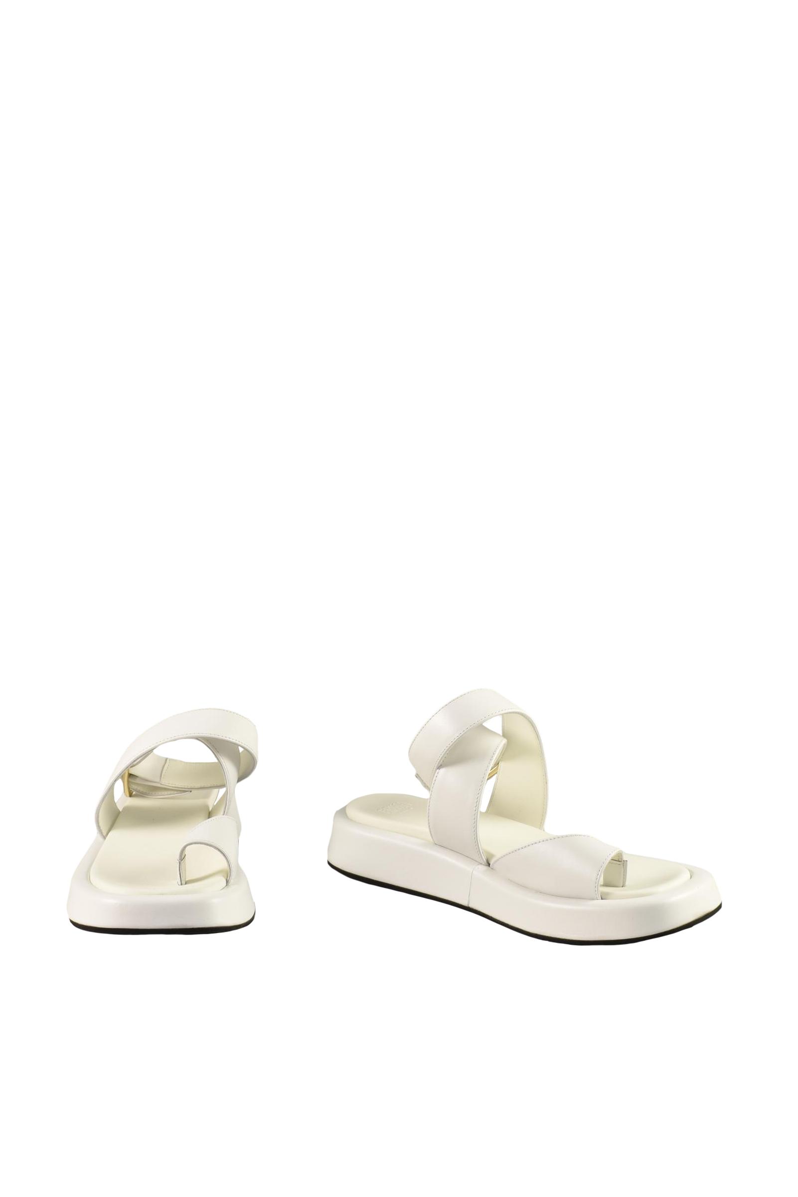 Erika Cavallini Women's White Sandals