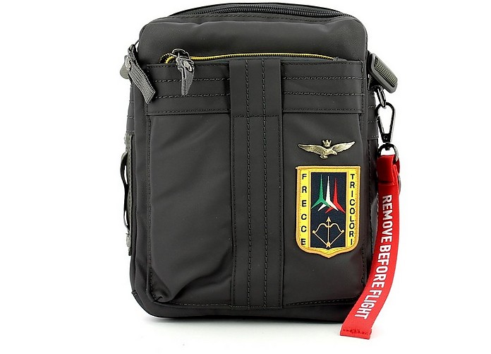 Gray Crossbody Bag - Aeronautica Militare