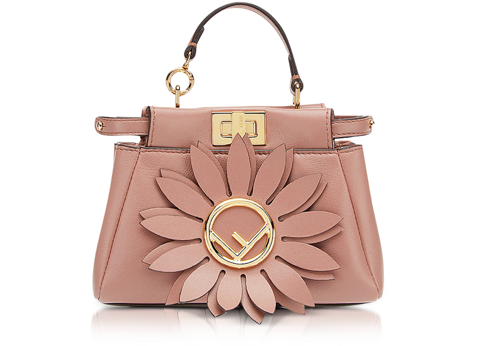 fendi bag with flowers