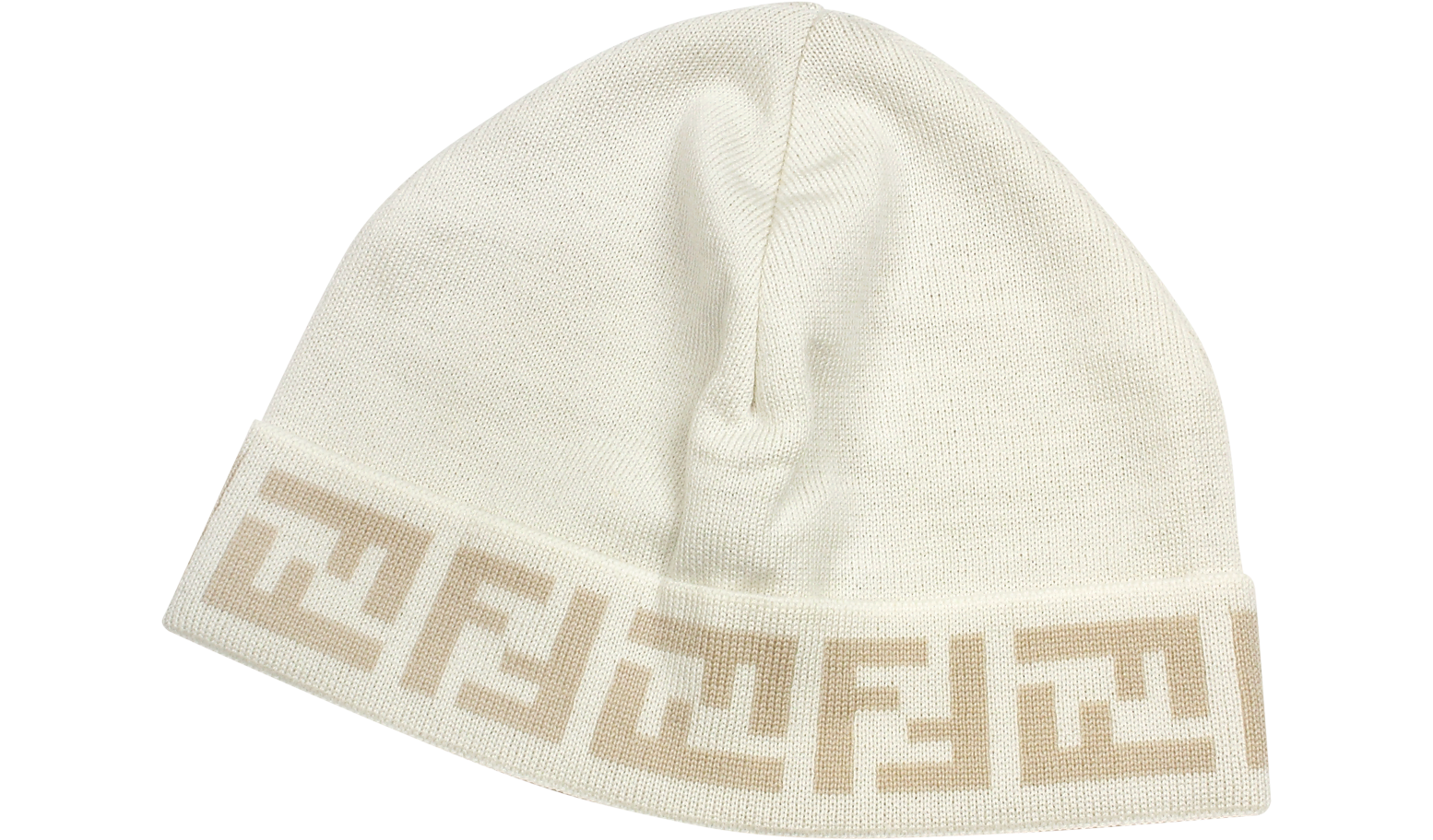 white fendi hat