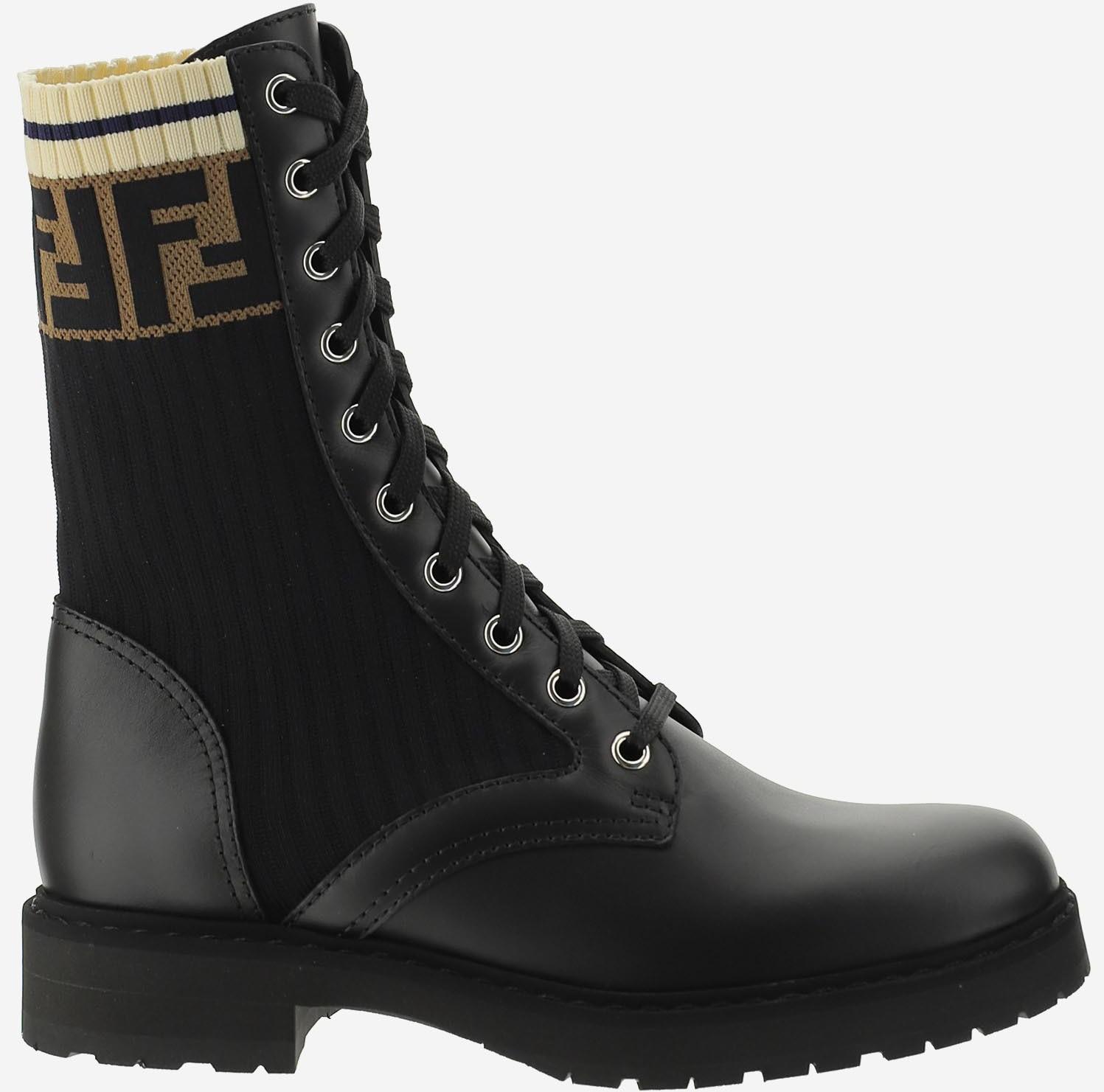 fendi black boots