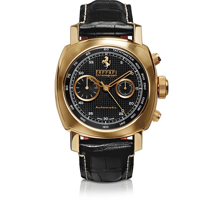 Panerai Granturismo - Men's Rose Gold Automatic Chronograph Watch - Ferrari