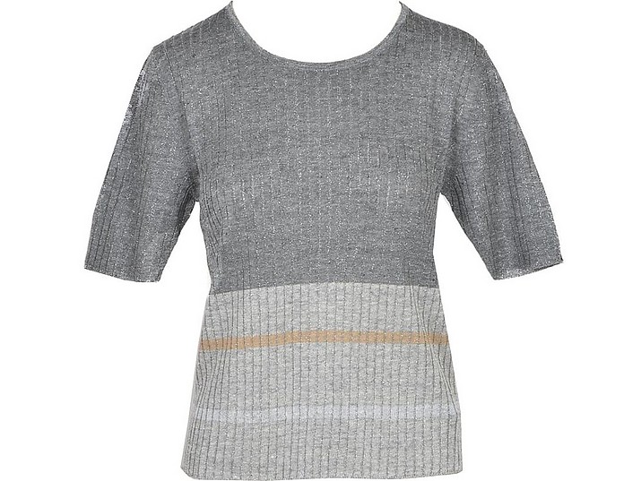 Women's Gray Sweater - Fabiana Filippi