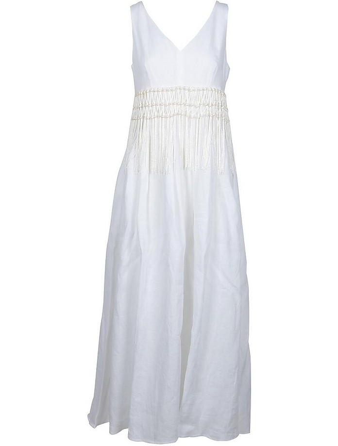 Women's White Dress - Fabiana Filippi