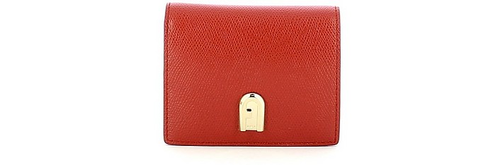 Red 1927 Small Compact Wallet - Furla