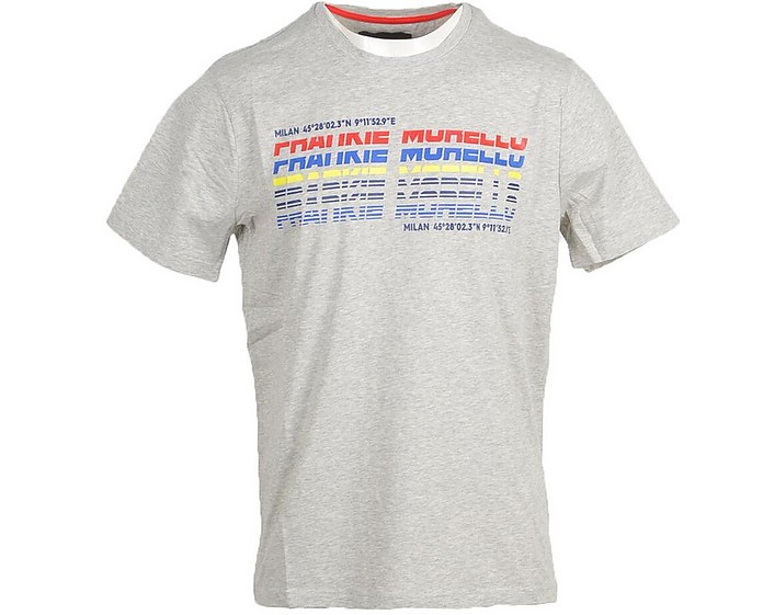 Men's Gray T-Shirt - Frankie Morello