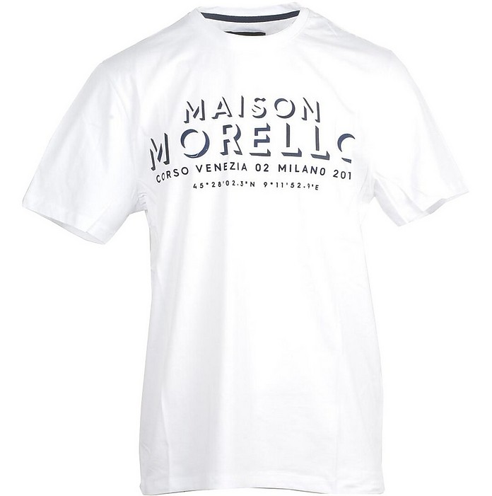 Men's White T-Shirt - Frankie Morello