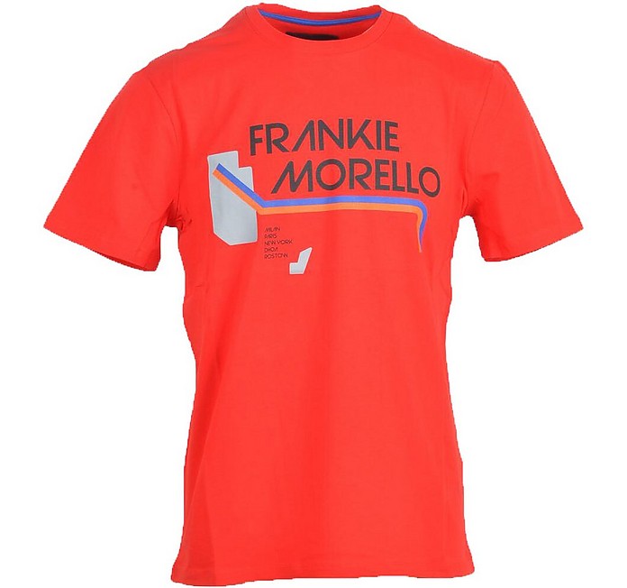 Men's Red T-Shirt - Frankie Morello