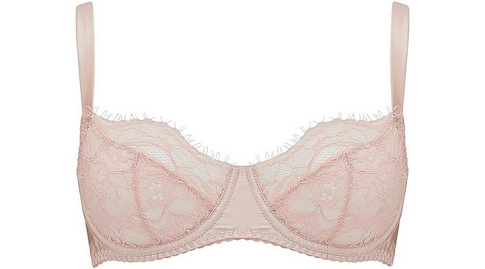 Fleur of England Signature Blush Balcony Bra UK 34 Cup A at