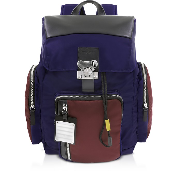 Butterfly Color-Block Laptop Backpack M - FPM Milano