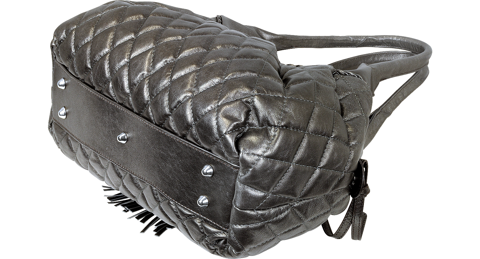 Fontanelli Quilted Leather Shoulder Bag at FORZIERI