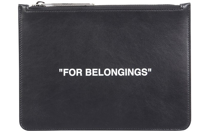 Quote Pouch - Off-White
